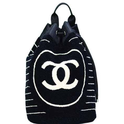 navy chanel purse|chanel beach bag.